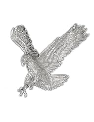 Clevereves 14K White Gold Pendant Eagle 18.2 - Gram(s)