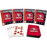 Pro Specialties San Francisco 49ers Playing Cards- 4 Pack