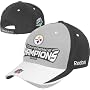 Pittsburgh Steelers 2008 AFC Conference Champions Locker Room Hat