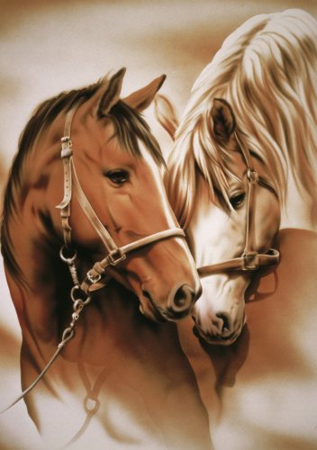 Childrens Toyshop  Used : Schmidt - Stute und Hengst, 1000 Teile Puzzle