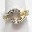 14K Two-Tone Gold Diamond Ring Semimount