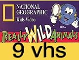 National Geographic Really Wild Animals Kids Video Set: 30 Years of National Geographic Specials, Totally Tropical Rain Forest, Swinging Safari, Amazing North America, Wonders Down Under, Awesome Animal Builders, Deep Sea Dive and Secret Weapons/great Escapes.