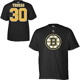 Reebok Boston Bruins Tim Thomas Player Name & Number T-Shirt