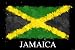 Jamaican Flag Poster 24x32 Original Abstract Pop Art Jamaica Pride