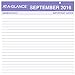 AT-A-GLANCE Monthly Desk Calendar, September 2017-December 2018, 16 Months, 11