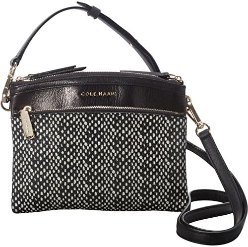 Cole Haan Reddington Crossbody (Black/Snake)