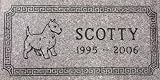  : Premium Granite Pet Grave Marker