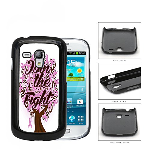 Pink and Brown Breast Cancer Ribbon Tree with Join The Fight Quote NUE Designs Hard Plastic Snap On Cell Phone Case LG G2
