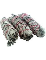 Home: White Sage Smudge Sticks - 3 Pack of 4" Sticks - Candlecopia