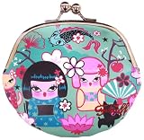 Fluff Kimono Cuties Large Coin Purse