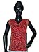 Mulled Wine Kurti India Wear Beautiful Summer Dress Hand Embroidery Size S