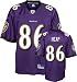 Todd Heap Baltimore Ravens Purple Reebok Premier Jersey