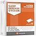 Sleep Defense System - Waterproof / Bed Bug Proof Mattress Encasement - 60-Inch by 80-Inch, Queen