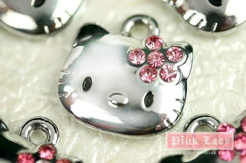K11c 2015 New Design Hello Kitty Crystal Charm Pendant (10pcs)