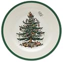 Spode Christmas Tree Salad Plates, Set of 4