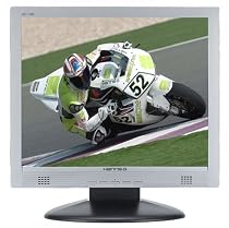 HANNS.G 17" LCD HC174D 1024x1024 resolution 12MS response time 500:1 ratio DVI & VGA connection VESA compatable with speakers Silver & Black in colour