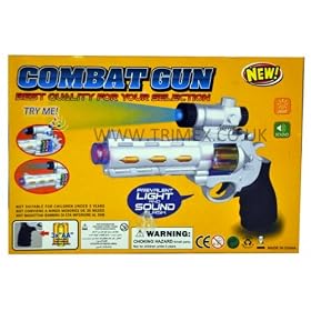 Combat Gun With Light And Sound For Ages 3+