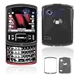 Crystal Clear Smoke Transparent Snap-On Cover Hard Case Cell Phone Protector for Motorola Hint QA30