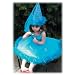 Boutique Princess Dress Gown with Boa Trim