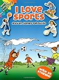 I Love Sports (Dover Coloring Books)