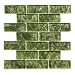 Solistone 12 In. x 12 In. Palo Verde Folia Glass Collection Wall Tile (9.75 Sq. Ft./C...