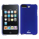 GTMax Durable Rubberized Slim Fit Back Hard Cover - Dark Blue for Apple iPod Touch 8GB 32GB 64GB 3rd 3G Generation NEWEST MODEL