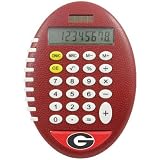 Georgia Bulldogs Brown Football Pro-Grip Calculator