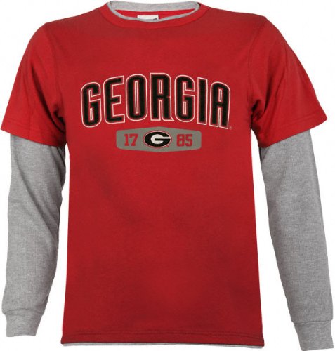 Buy Georgia Bulldogs Vapor Double Layer Long Sleeve Thermal T-Shirt