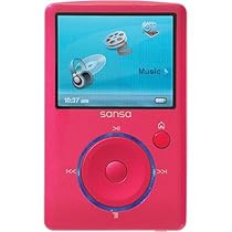 SanDisk Sansa Fuze 4 GB Video MP3 Player (Pink)