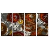 Cosmic-Cluster-Iii-Contemporary-Metal-Wall-Decor-Unique-Artwork