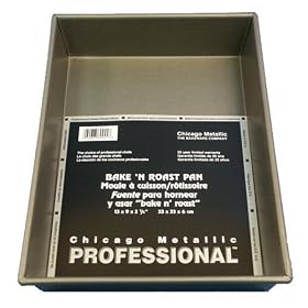 Click here to buy Chicago Metallic Professional Nonstick Bake N' Roast Pan by Chicago Metallic.