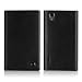 Zenus Prada Phone by LG L-02D ケース Prestige Minimal Diary ブラック 本革 カードケース付き Z492P3