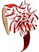 Girls Ruby Satin Flower Arch Headband By Funny Girl Designs