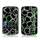 Green Loops Design Protective Skin Decal Sticker for BlackBerry Storm 2 Cell Phone