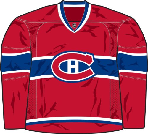NHL Montreal Canadiens Jersey Shaped Mouse Pad