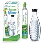 SodaStream 1100065490 Reserve-Zylinder und SST 60 Liter Zylinder, inklusive Glaskaraffe