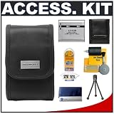 Olympus Soft Leather Case with Li-50B Battery + Tripod + Accessory Kit for Stylus 1030 SW, 1020, 1010 Digital Cameras