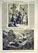 1856 HEMSLEY NEW FAMILY LYNMOUTH DEVON HOLLAND PRINT