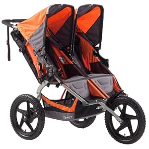 BOB Sport Utility Duallie Stroller, Orange