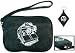 Sleeve Case for Sony Cyber-shot DSC-W570 Digital Camera, Nylon Canvas Style With Internal Compartment Pocket, Color Charcoal Grey + Nuvur ™ Keychain (FSLMRVE1)