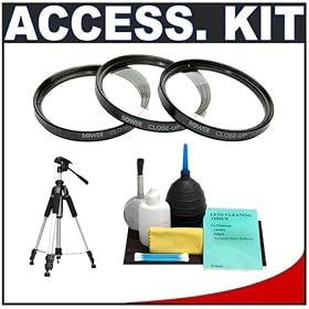 Bower Macro 52mm Close-Up Filter Kit + Cameta Accessory Kit - for Canon, Nikon, Olympus,... by Bower