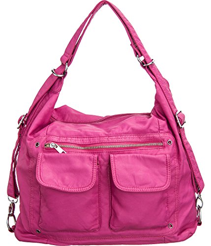 Skool Sak Large Backpack-Convertible Hobo Handbags