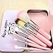 Decorating 7 Pcs Professional Pink Hello Kitty Soft Makeup Brush Set with Box