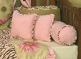 Jane Pink Decorative Pillow by Banana Fish
