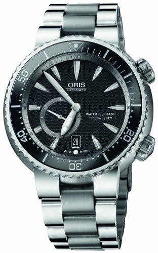Oris Men s 643 7638 7454MB Divers Titan Small Second Date Watch
