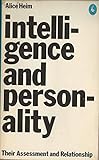 Intelligence and personality : their assessment and relationship