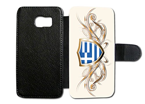 Samsung Galaxy Griechenland Athen 6 Flip Tasche Hülle Case Cover Schutz Handy Galaxy Note 4