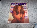 PLAYBOY (MARCH 1991 SPORTS ILLUSTRATED SWIMSUIT MODEL STEPHANIE SEYMOUR TAKES OFF HER SWIMSUIT)