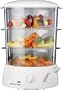 Russell Hobbs 15071  9 L  3-Tier White Food Steamer