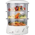 Russell Hobbs 15071  9 L  3-Tier White Food Steamer